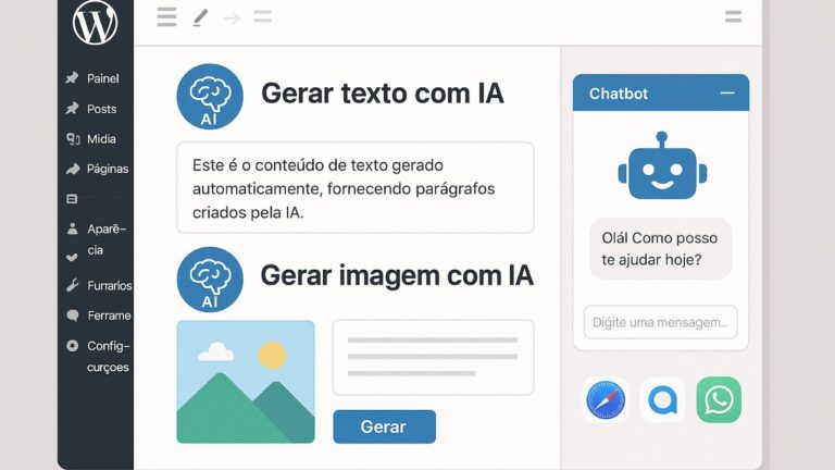IA no WordPress: Plugins que Criam Sites, Textos e Imagens Sozinhos