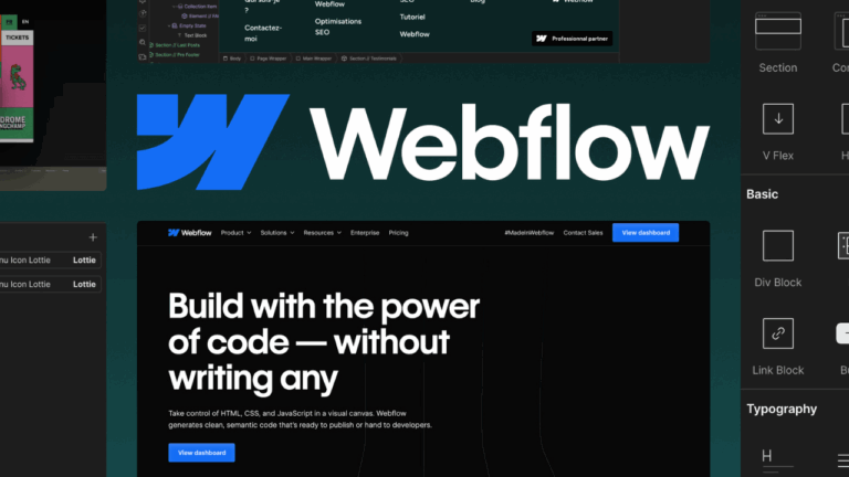 How to Build Professional Websites with Webflow Without Coding