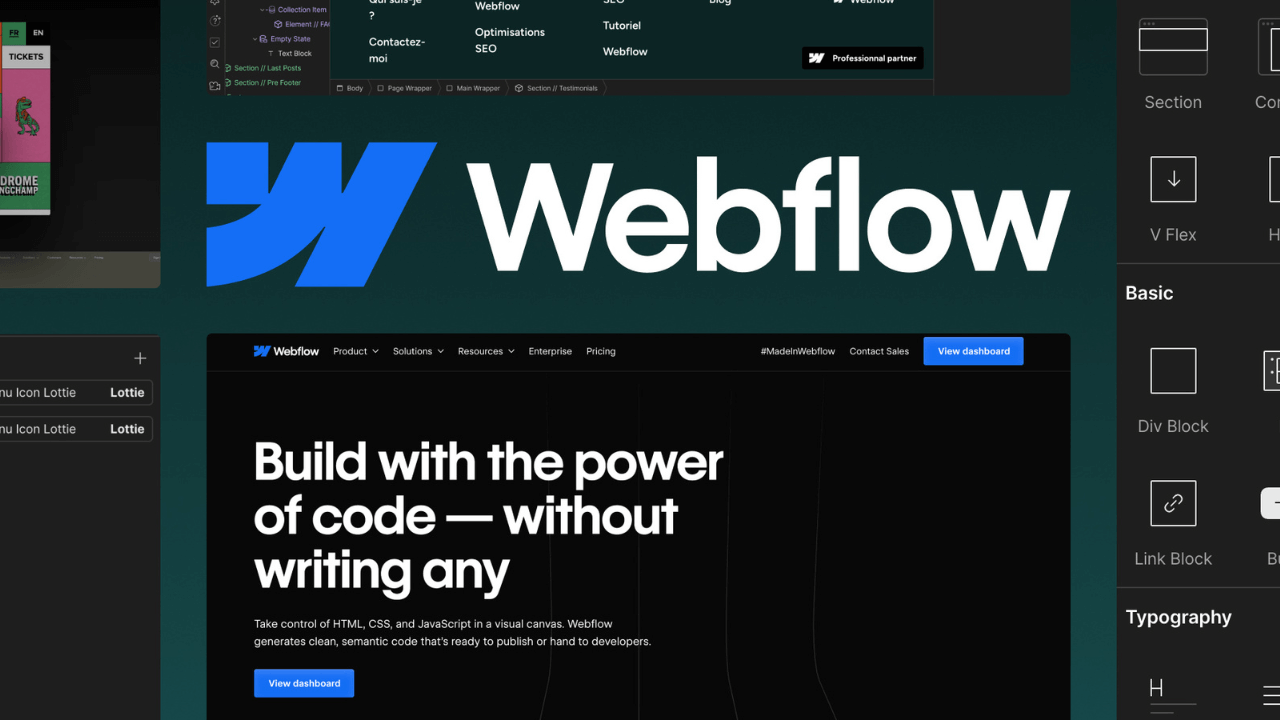 You are currently viewing How to Build Professional Websites with Webflow Without Coding
